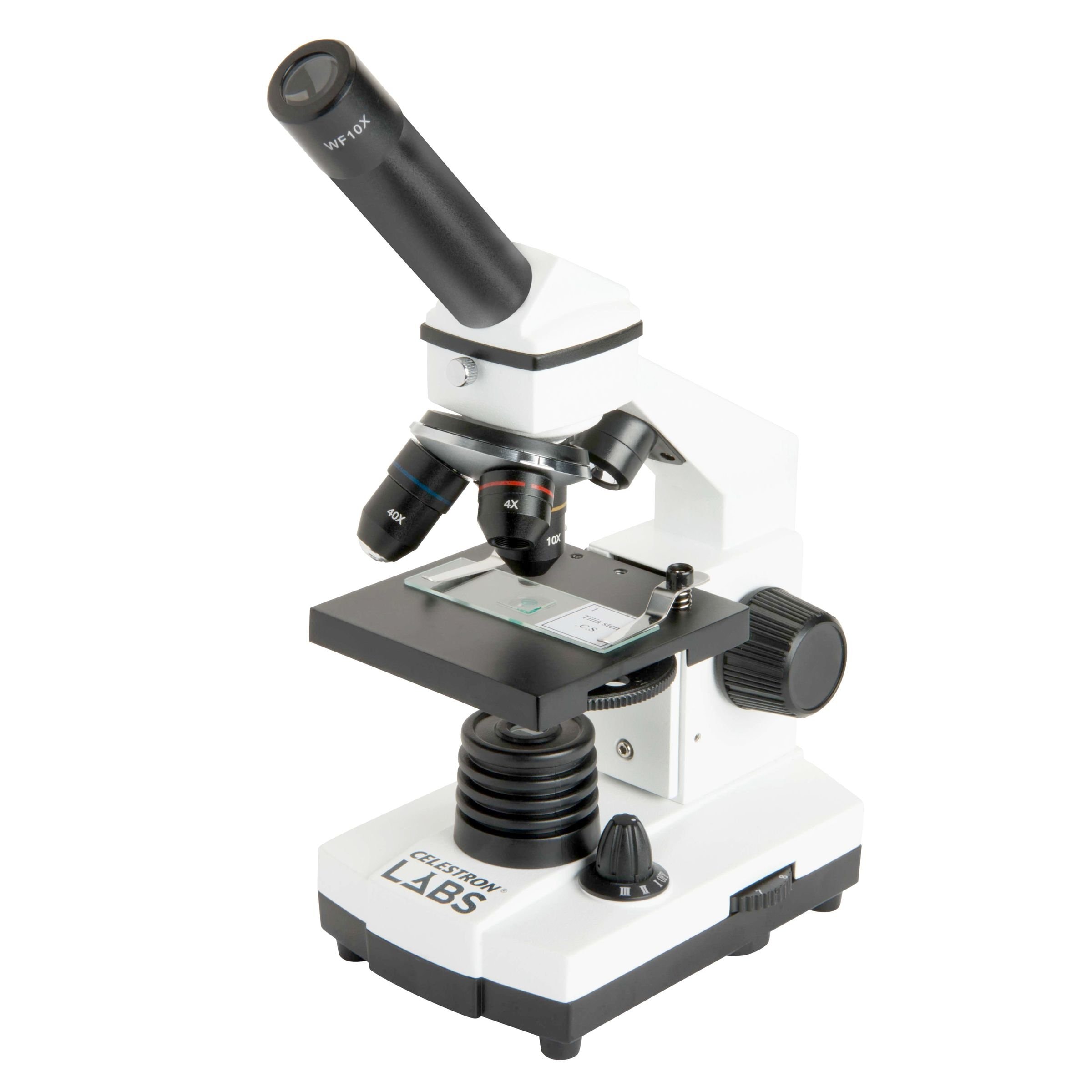 Microscope Celestron Labs, Cabezal Monocular Compuesto 40-800x - Venta Internacional. $3,791