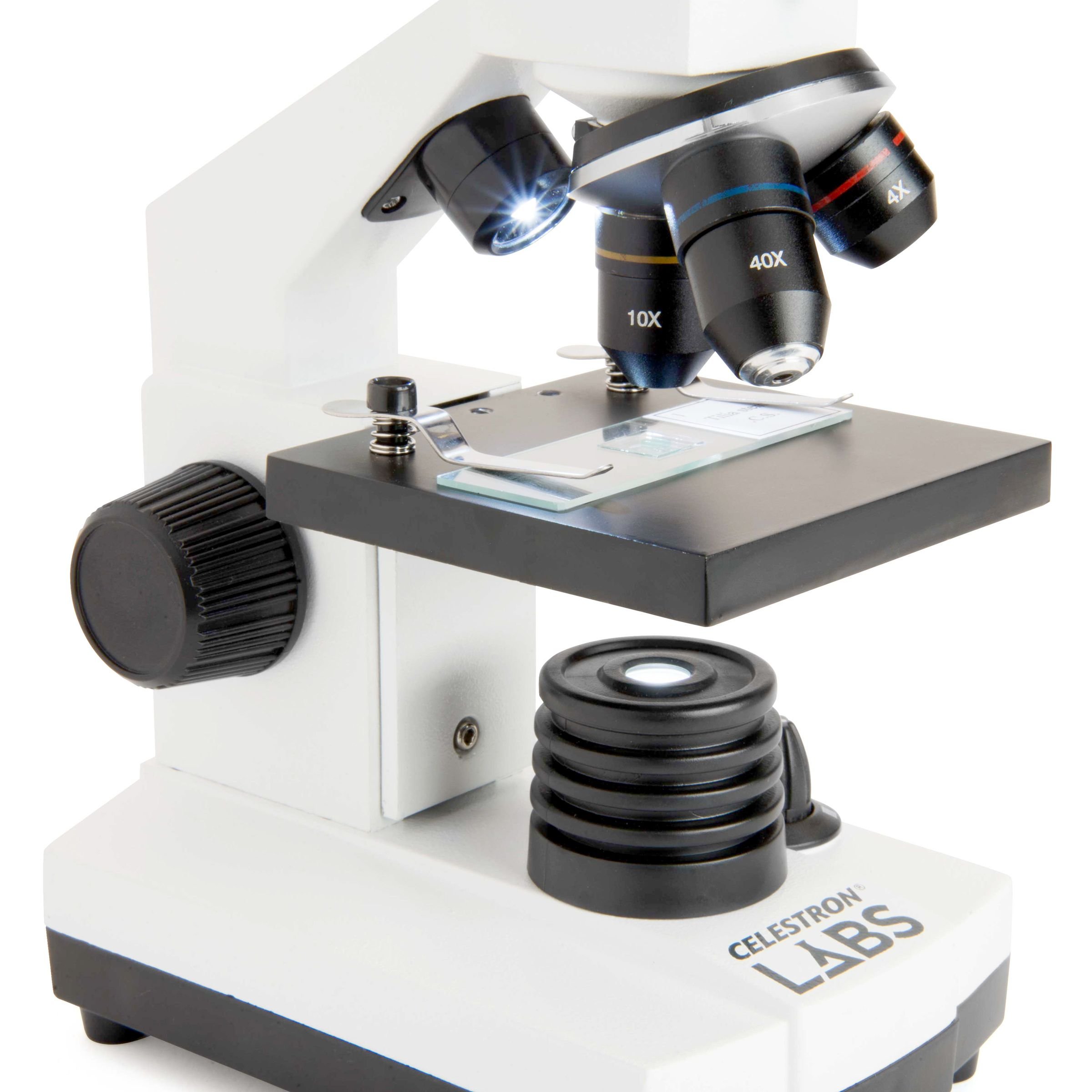 Foto 8 pulgar | Microscope Celestron Labs, Cabezal Monocular Compuesto 40-800x - Venta Internacional.