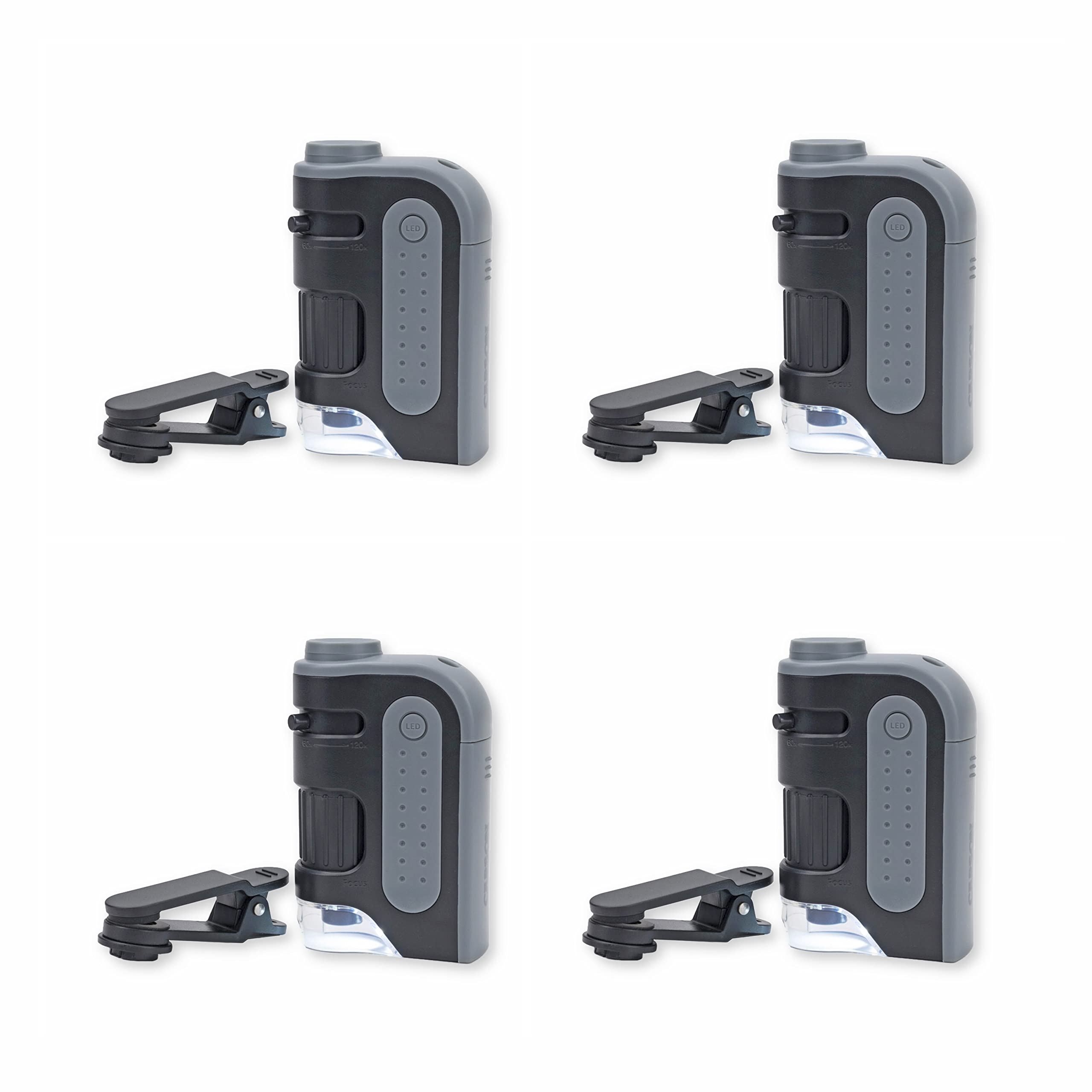 Microscopio De Bolsillo Carson Microbrite Pro 60x-120x Led Gris - Venta Internacional. $2,126
