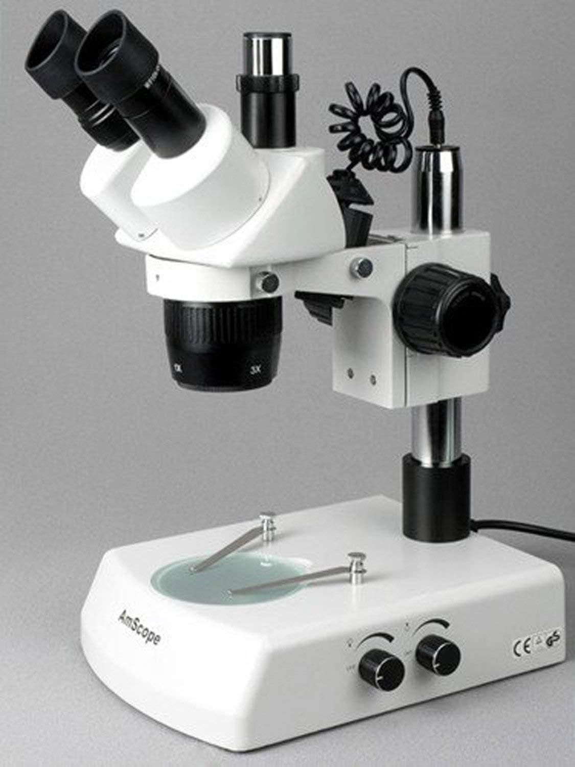 Foto 3 pulgar | Cabezal De Microscopio Estereoscópico Amscope Sw24tx Trinocular 10-40x - Venta Internacional.