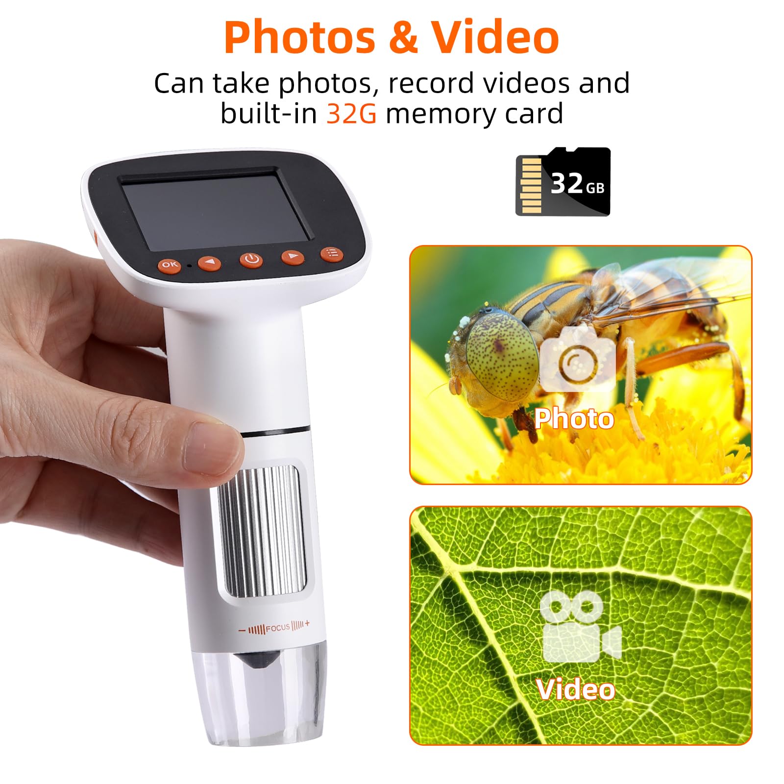 Foto 5 | Microscopio Digital Portátil Koolertron Lcd De 2 Pulgadas 50x-1000x - Venta Internacional.