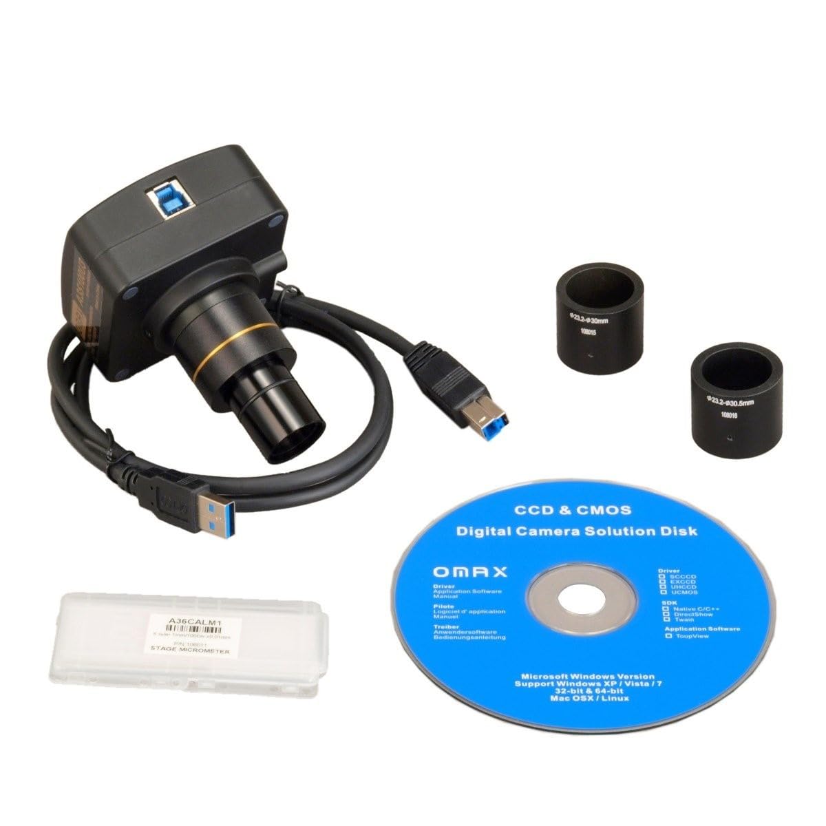Foto 2 | Cámara Digital Omax A3550u3 5mp Usb3.0 Para Microscopio - Venta Internacional.
