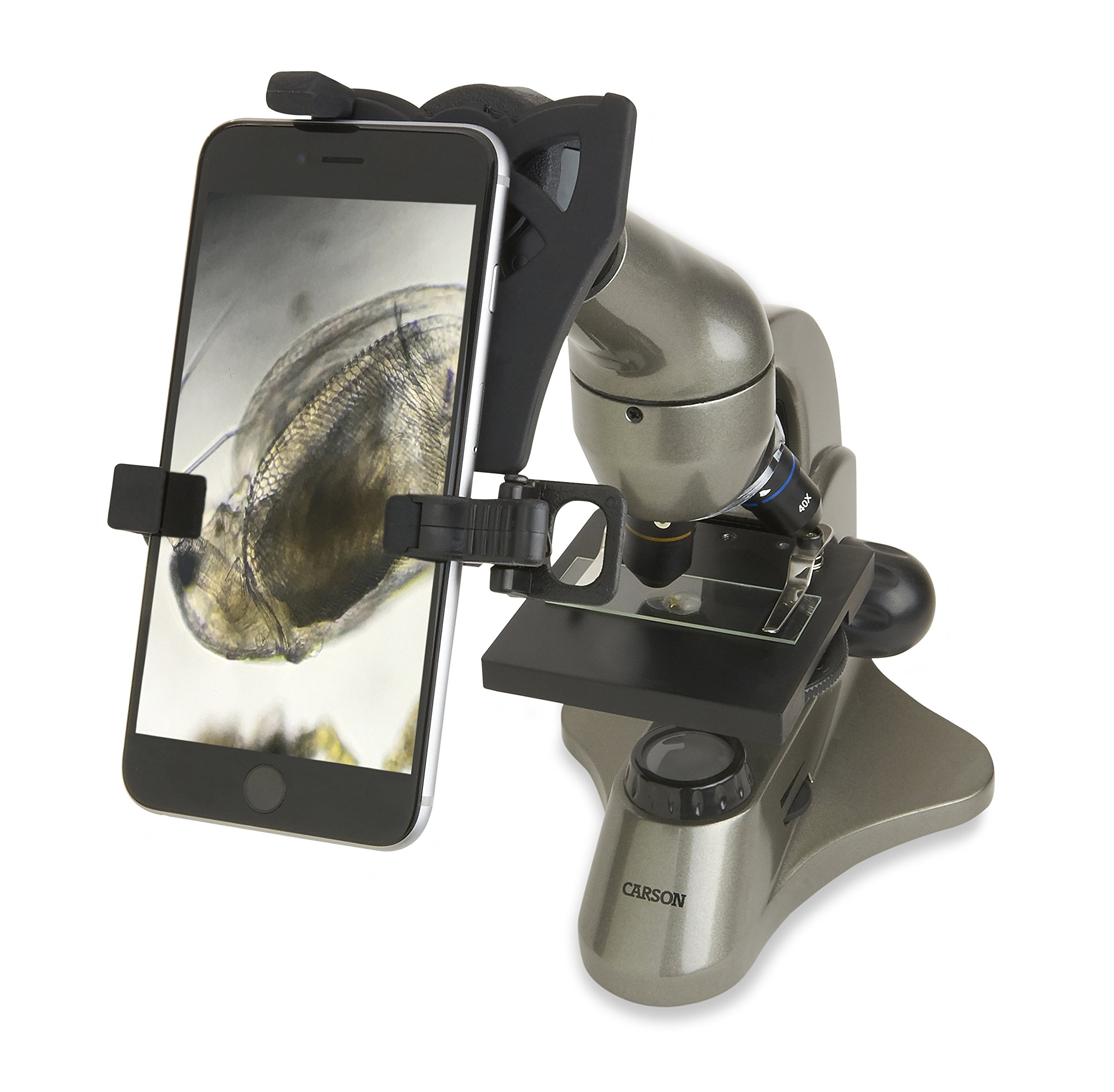 Foto 2 pulgar | Microscopio Carson Beginner 40x-400x Con Adaptador Para Smartphone - Venta Internacional.