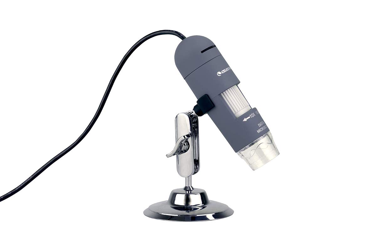 Foto 2 pulgar | Microscopio Digital Celestron Deluxe Handheld 44302-c Gris - Venta Internacional.