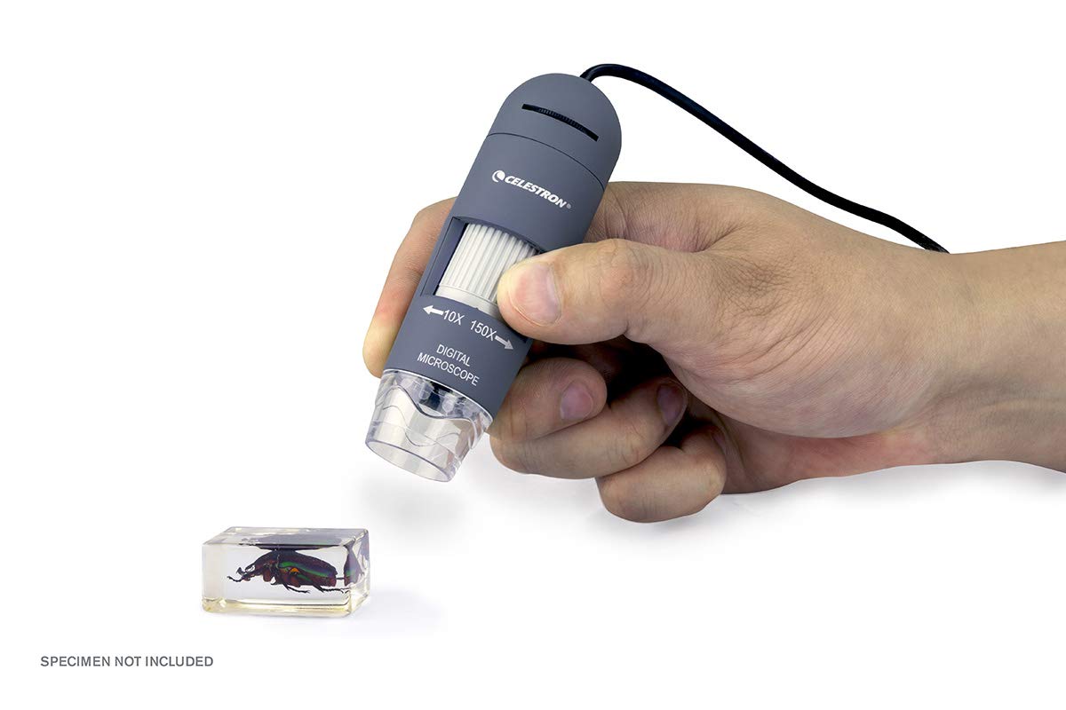 Foto 7 | Microscopio Digital Celestron Deluxe Handheld 44302-c Gris - Venta Internacional.