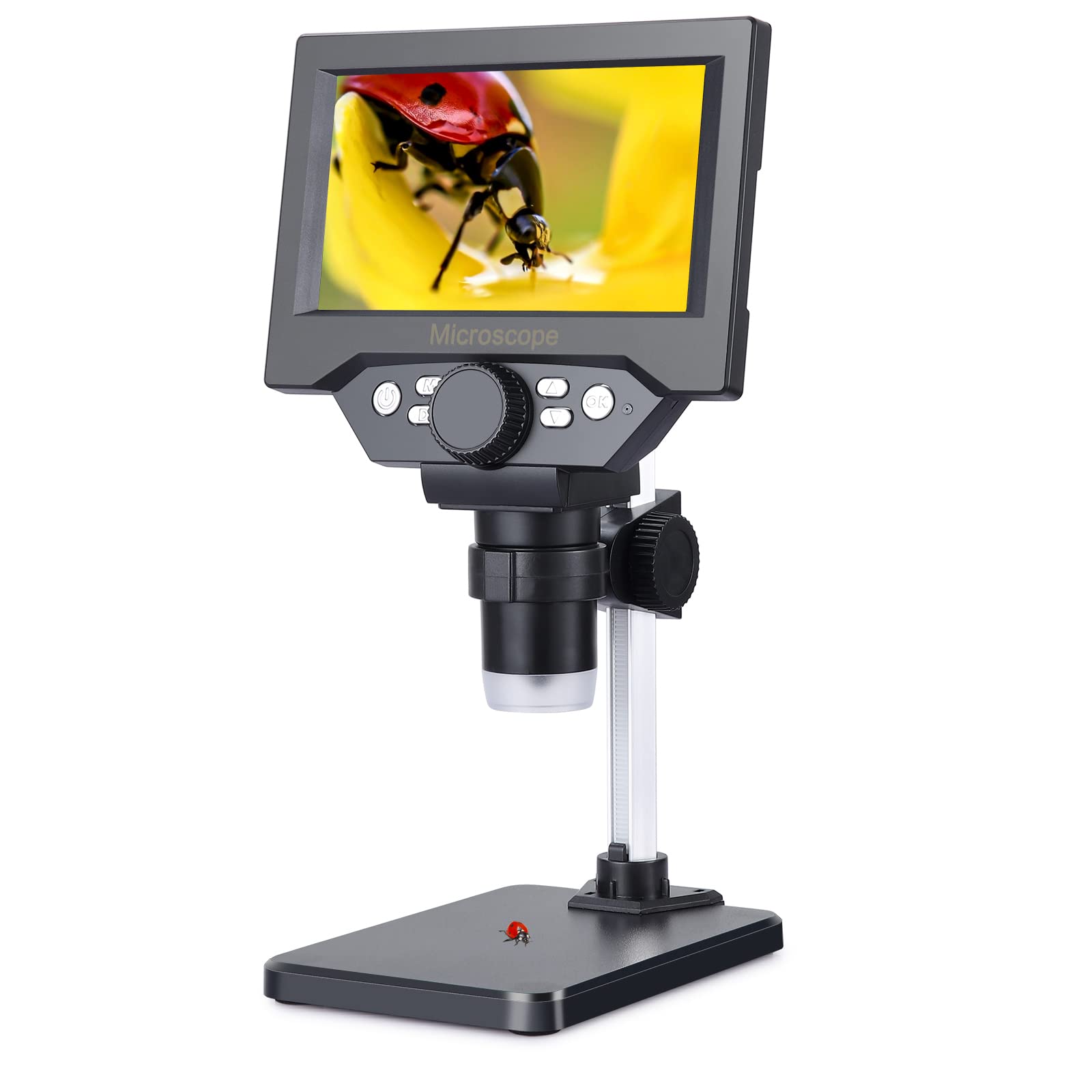 Foto 1 | Microscopio Digital Koolertron Lcd De 5.5 Pulgadas 8mp 1-1000x - Venta Internacional.