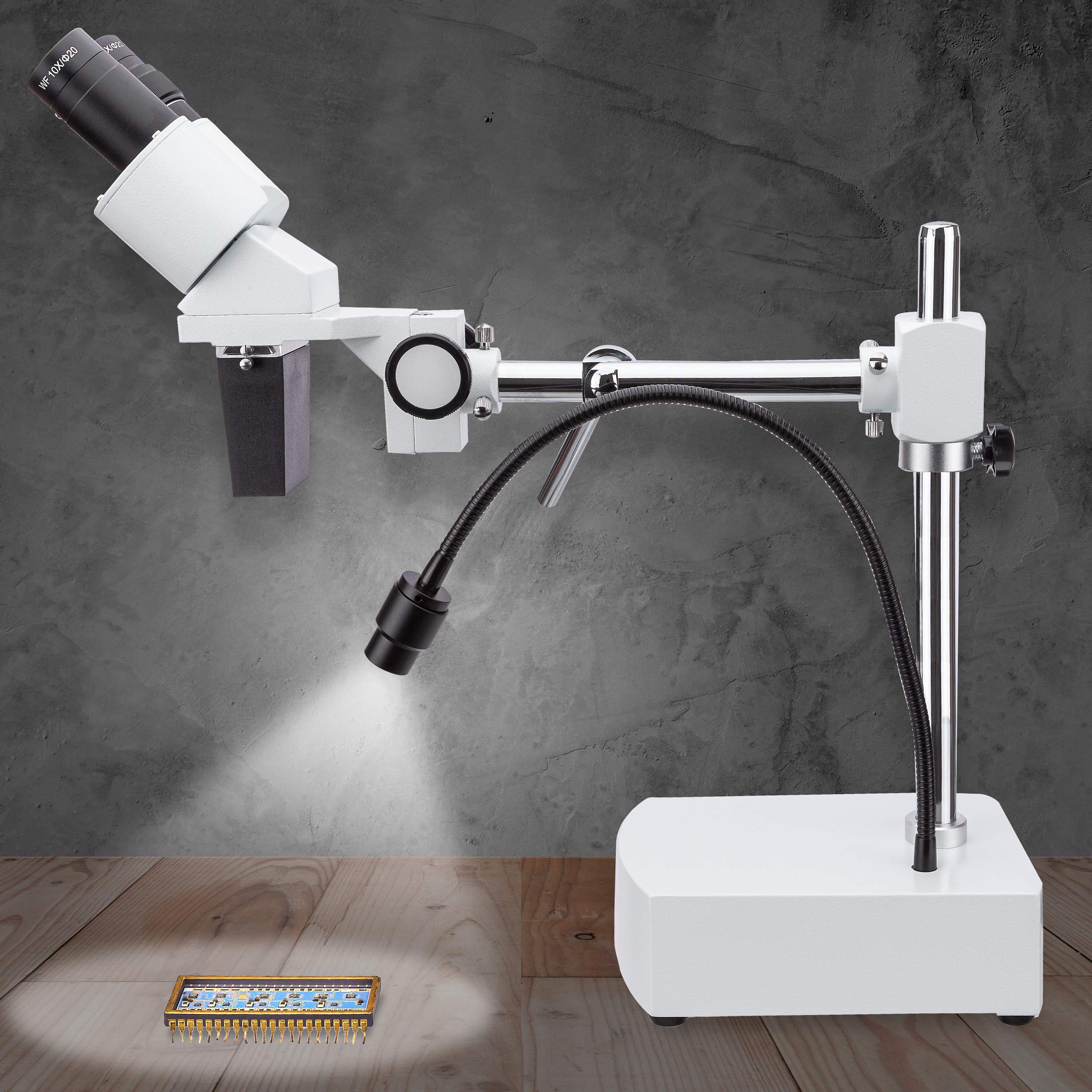 Foto 7 pulgar | Microscopio Estéreo Binocular Amscope Se400-z 10x-20x - Venta Internacional.