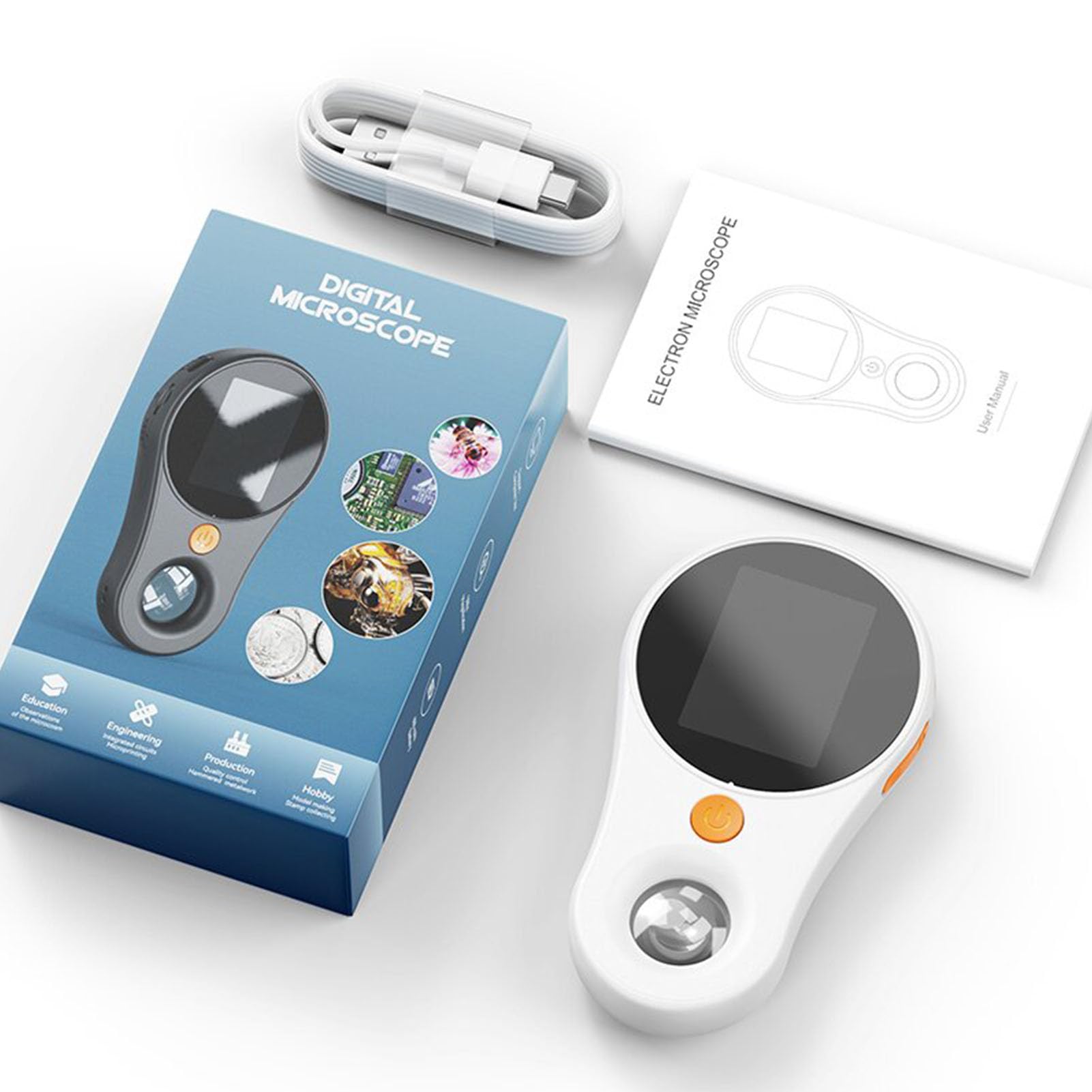 Foto 7 pulgar | Microscopio Digital Portátil Yosoo 370 Con Aumento De 500x - Venta Internacional.
