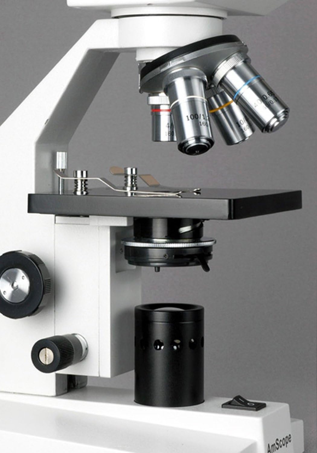 Foto 7 pulgar | Microscopio Biológico Amscope B100c-sp14-cls-50p100s 40x-2500x - Venta Internacional.
