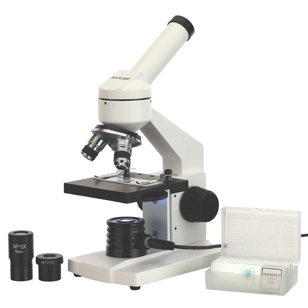 Foto 2 pulgar | Microscopio Biológico Compuesto Amscope M102c-pb10 40x-1000x - Venta Internacional.