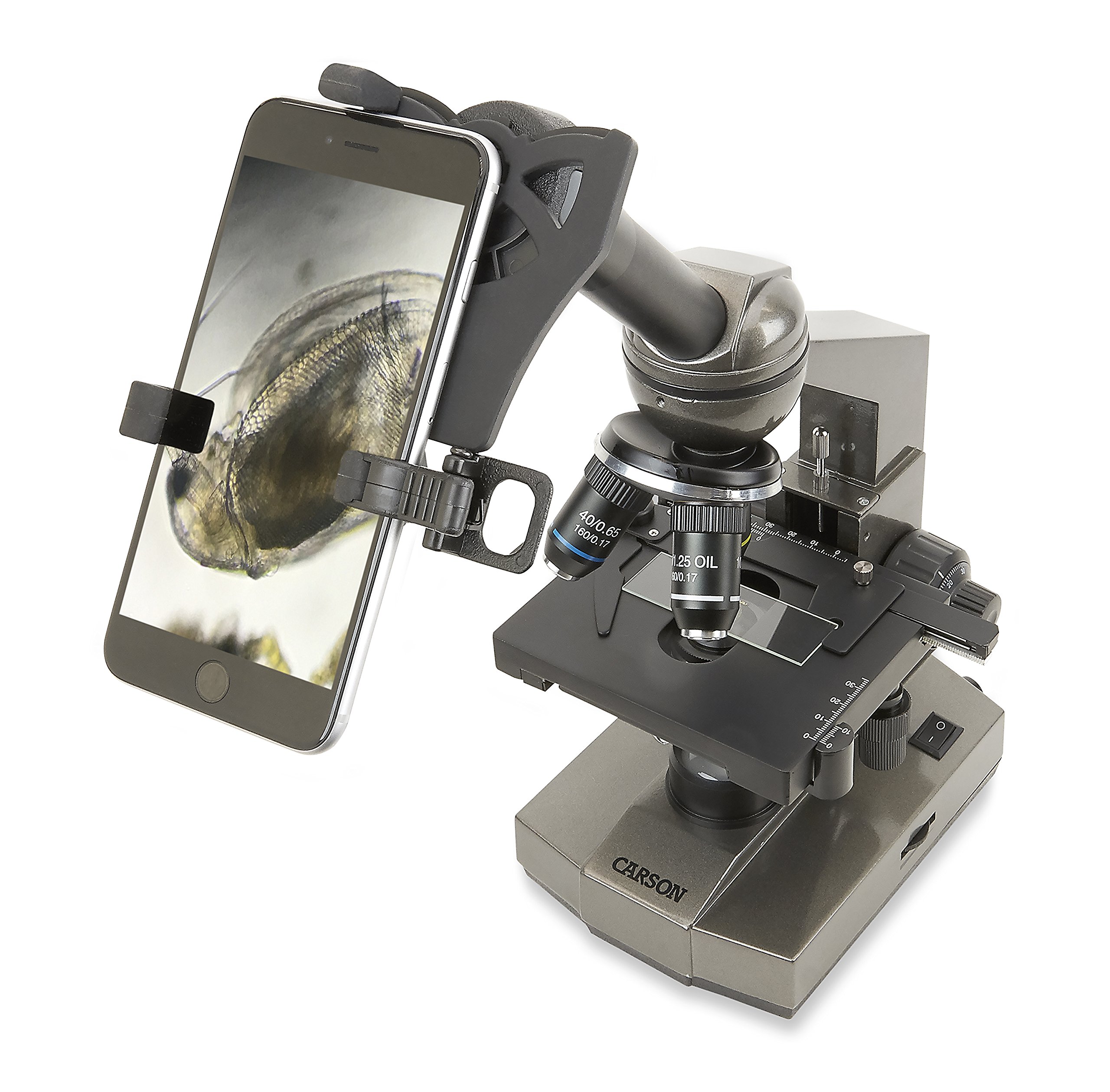 Foto 2 pulgar | Microscopio Carson Beginner 100-1000x Compound Ms-100sp - Venta Internacional.