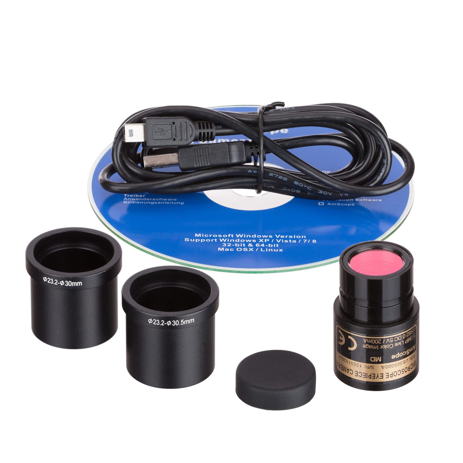 Foto 2 | Microscopio Binocular Led Serie B120 Amscope 40x-2500x Con Cámara - Venta Internacional.