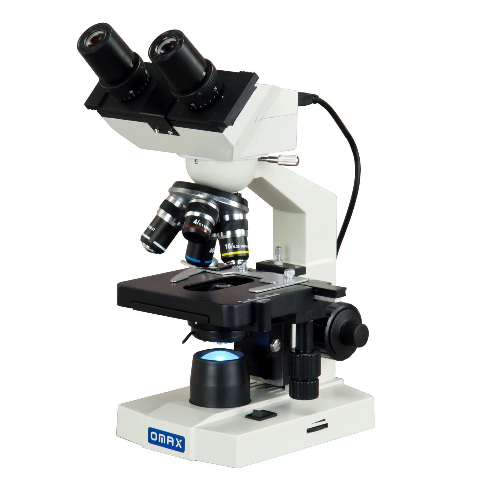 Microscopio Compuesto Omax Md82es10 40x-2000x Con Cámara De 1 3 Mp - Venta Internacional. $14,658
