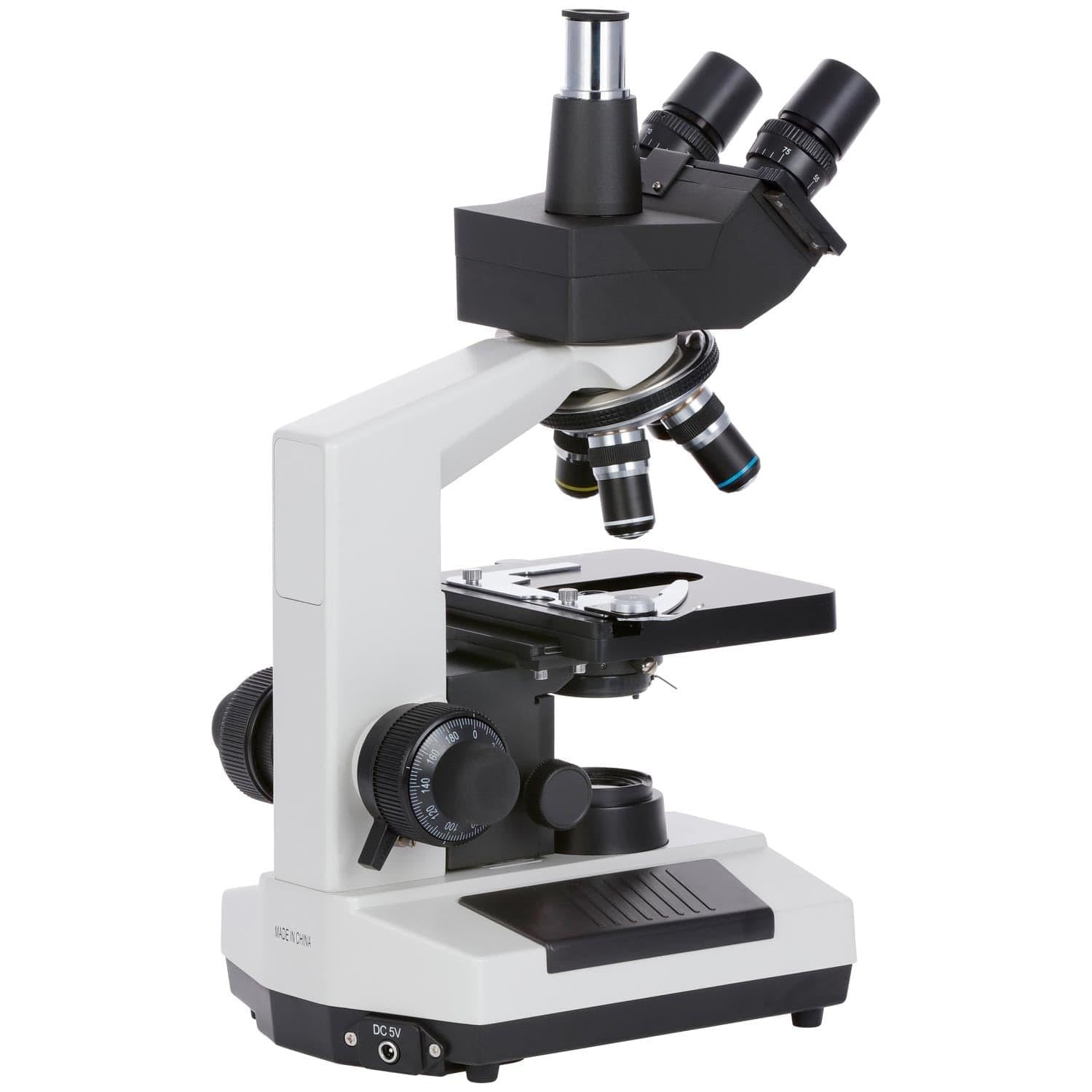 Foto 4 pulgar | Luz Led Compuesta Trinocular Microscope Omax M837sl 40x-2000x - Venta Internacional.