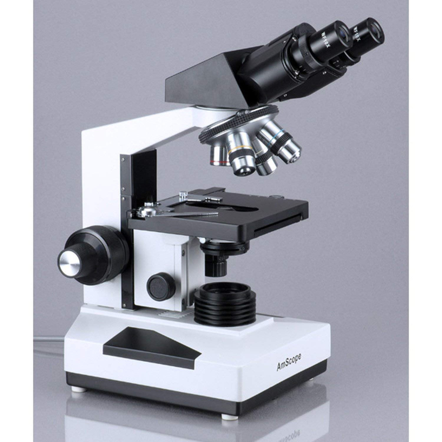 Foto 4 pulgar | Microscopio Amscope 1600x Compuesto Biológico B490a-50p100s - Venta Internacional.