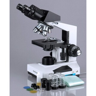 Foto 5 | Microscopio Amscope 1600x Compuesto Biológico B490a-50p100s - Venta Internacional.