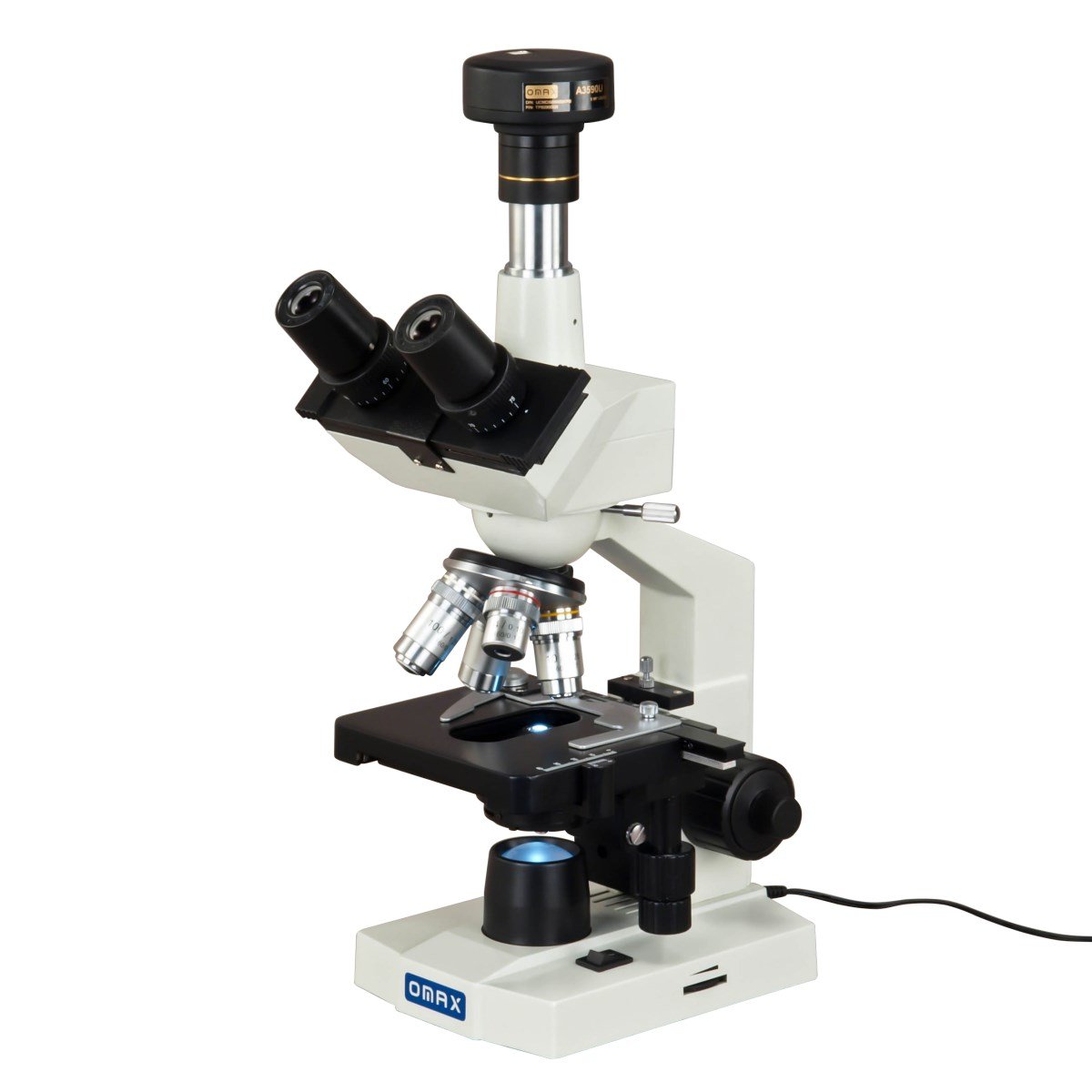 Foto 3 pulgar | Microscopio Omax M83ez-c50u Trinocular 40x-2500x Con Cámara De 5 Mp - Venta Internacional.
