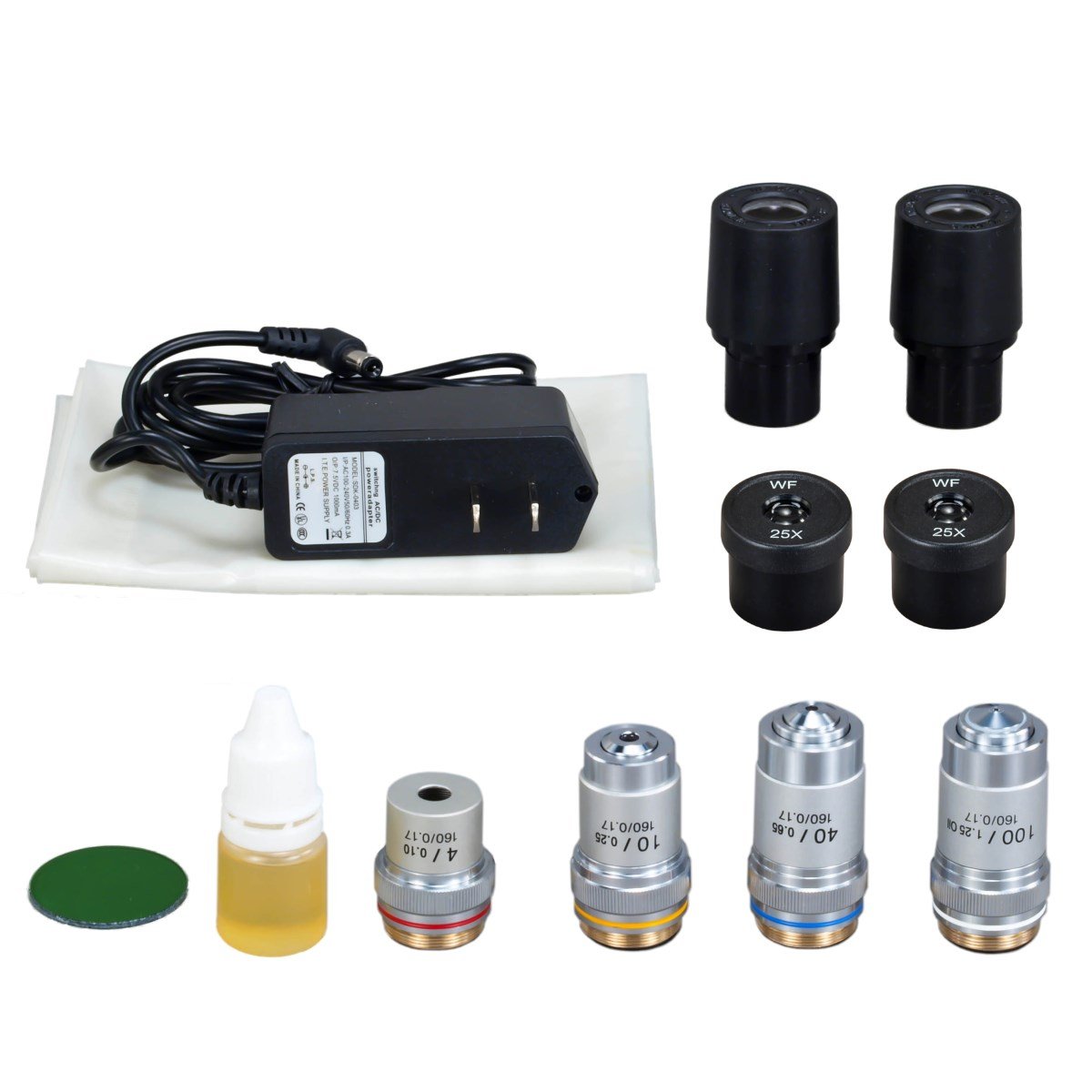 Foto 4 pulgar | Microscopio Omax M83ez-c50u Trinocular 40x-2500x Con Cámara De 5 Mp - Venta Internacional.