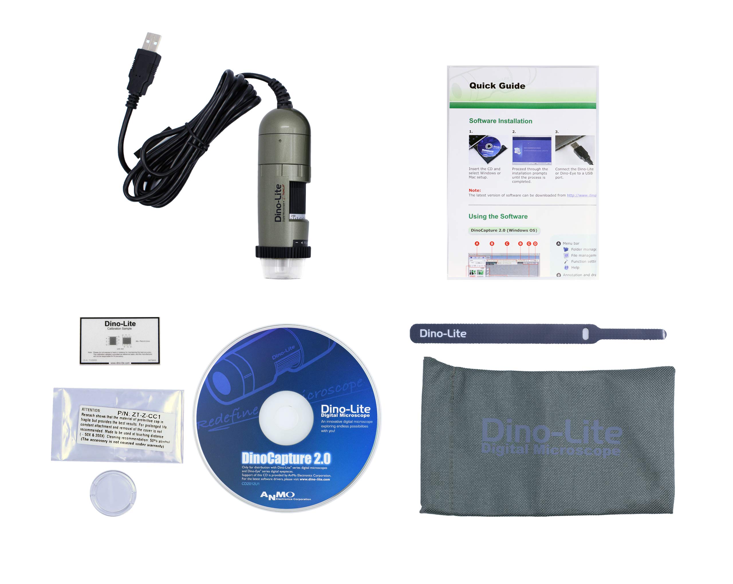 Foto 6 | Microscopio Digital Dino-lite Am4113zt 1 3 Mp 10x-50x 220x - Venta Internacional.