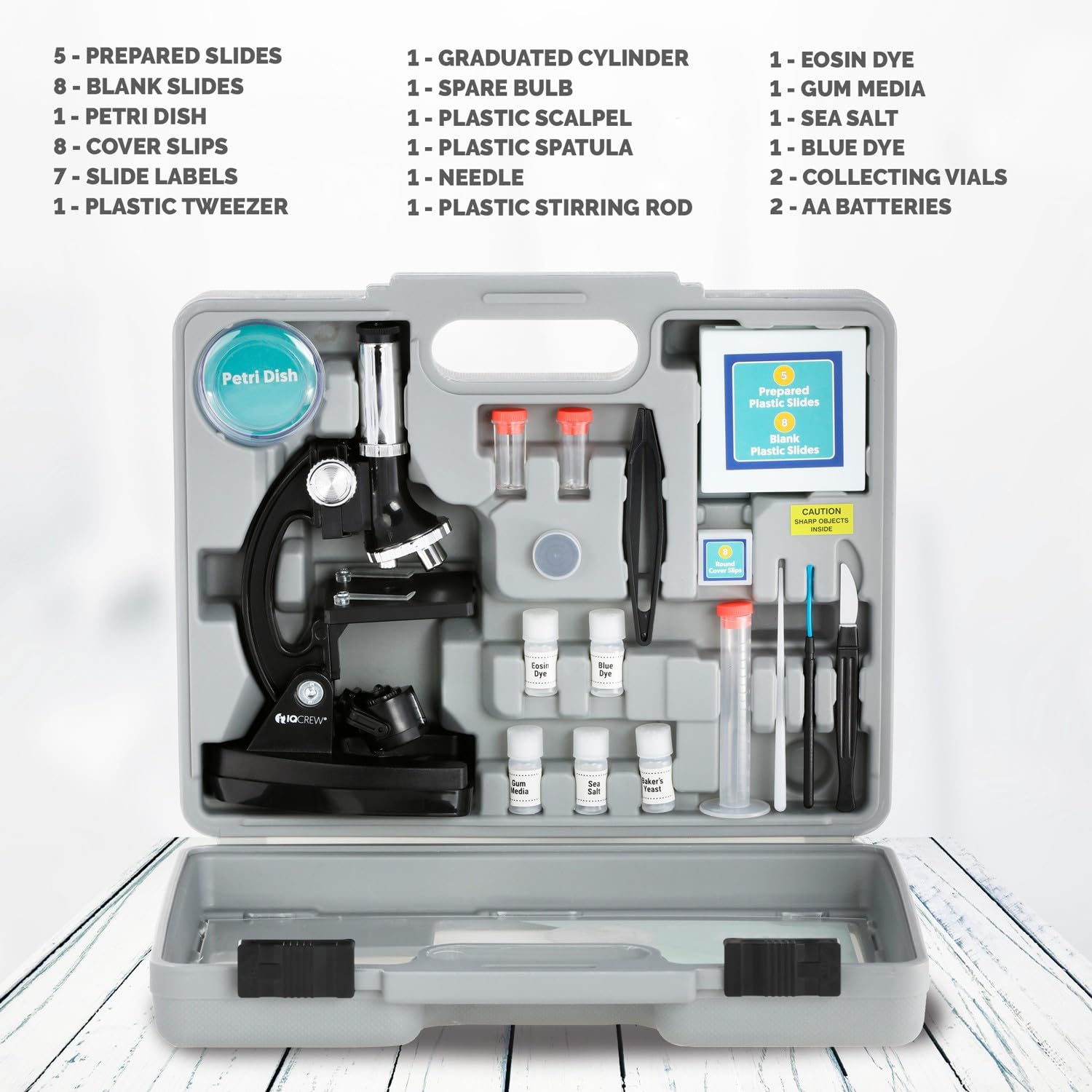 Foto 5 | Microscopio Amscope Serie M30 Stem De 52 Piezas Para Niños  Color Negro - Venta Internacional.