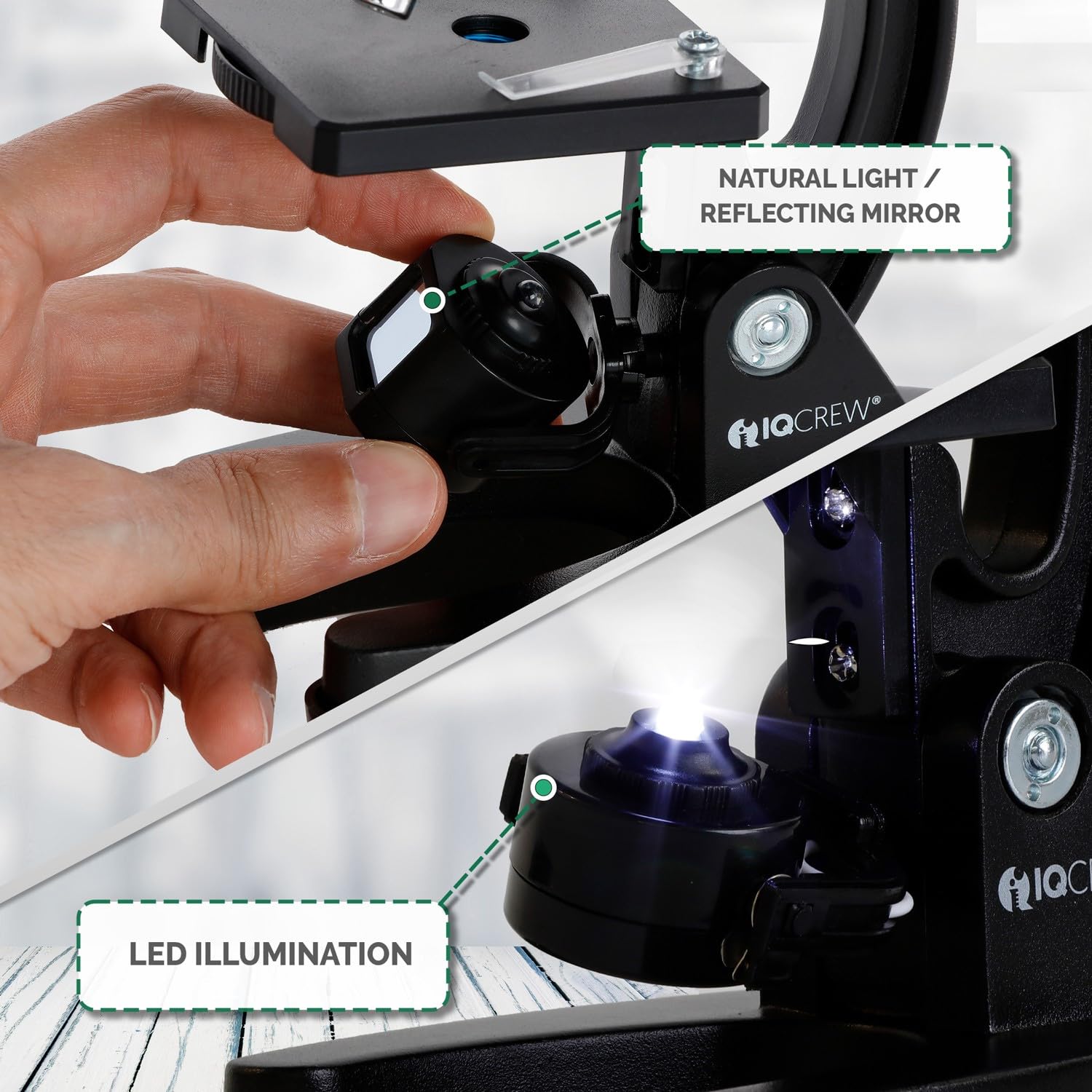 Foto 6 | Microscopio Amscope Serie M30 Stem De 52 Piezas Para Niños  Color Negro - Venta Internacional.