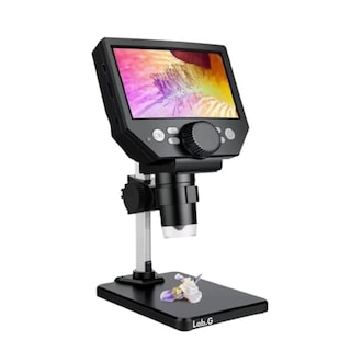 Foto 1 | Microscopio Electrónico Académico 1000x Con Lcd Hd De 4 3 Lab.g Negro