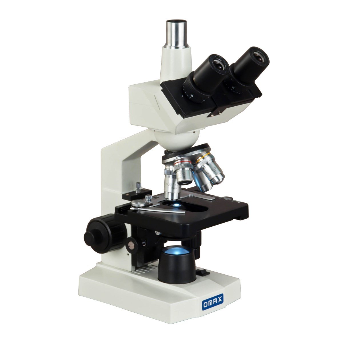 Foto 1 | Compuesto Trinocular Led Para Laboratorio Microscope Omax 40x-2500x - Venta Internacional.