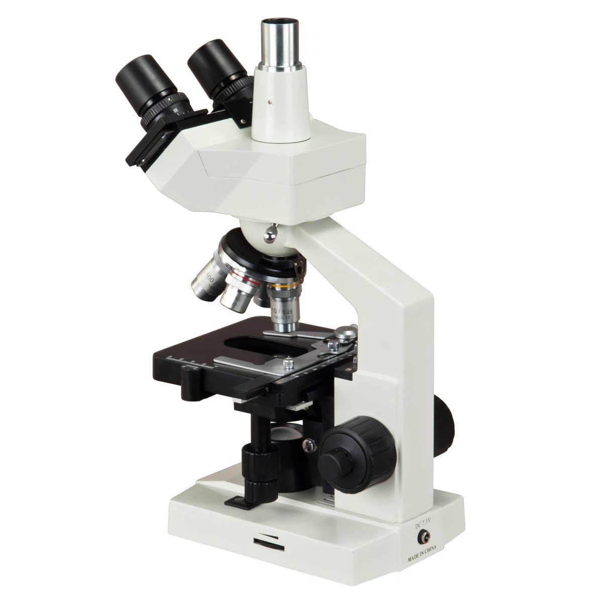 Foto 4 pulgar | Compuesto Trinocular Led Para Laboratorio Microscope Omax 40x-2500x - Venta Internacional.