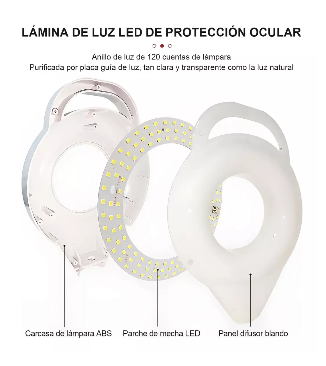 Foto 3 pulgar | Lámpara para Estética Belug Blanca