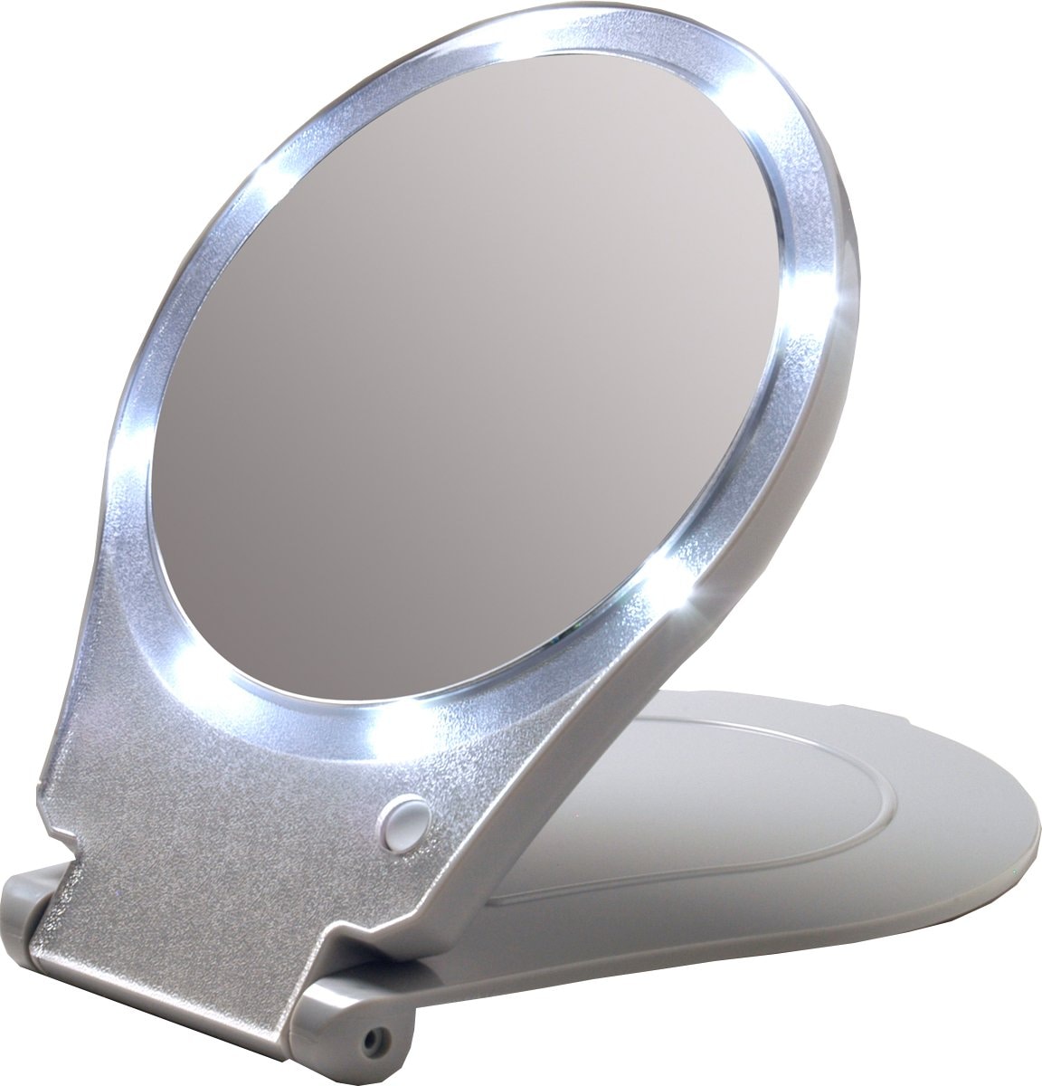 Mirror Floxite Para Mesa, Montaje En Mesa, Iluminado Por Led, Aumento De 10x - Venta Internacional. $2,236