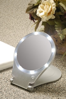 Foto 4 | Mirror Floxite Para Mesa, Montaje En Mesa, Iluminado Por Led, Aumento De 10x - Venta Internacional.