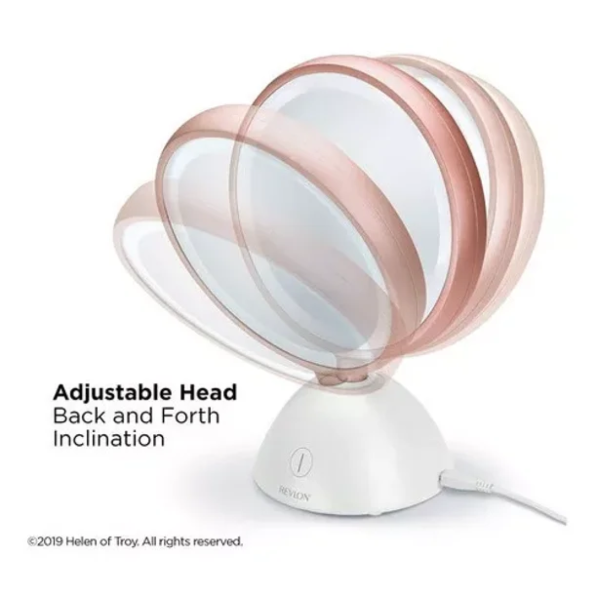 Foto 2 | Espejo Revlon Rvmr9030la1 Con Luz Led Blanco Con Rosa
