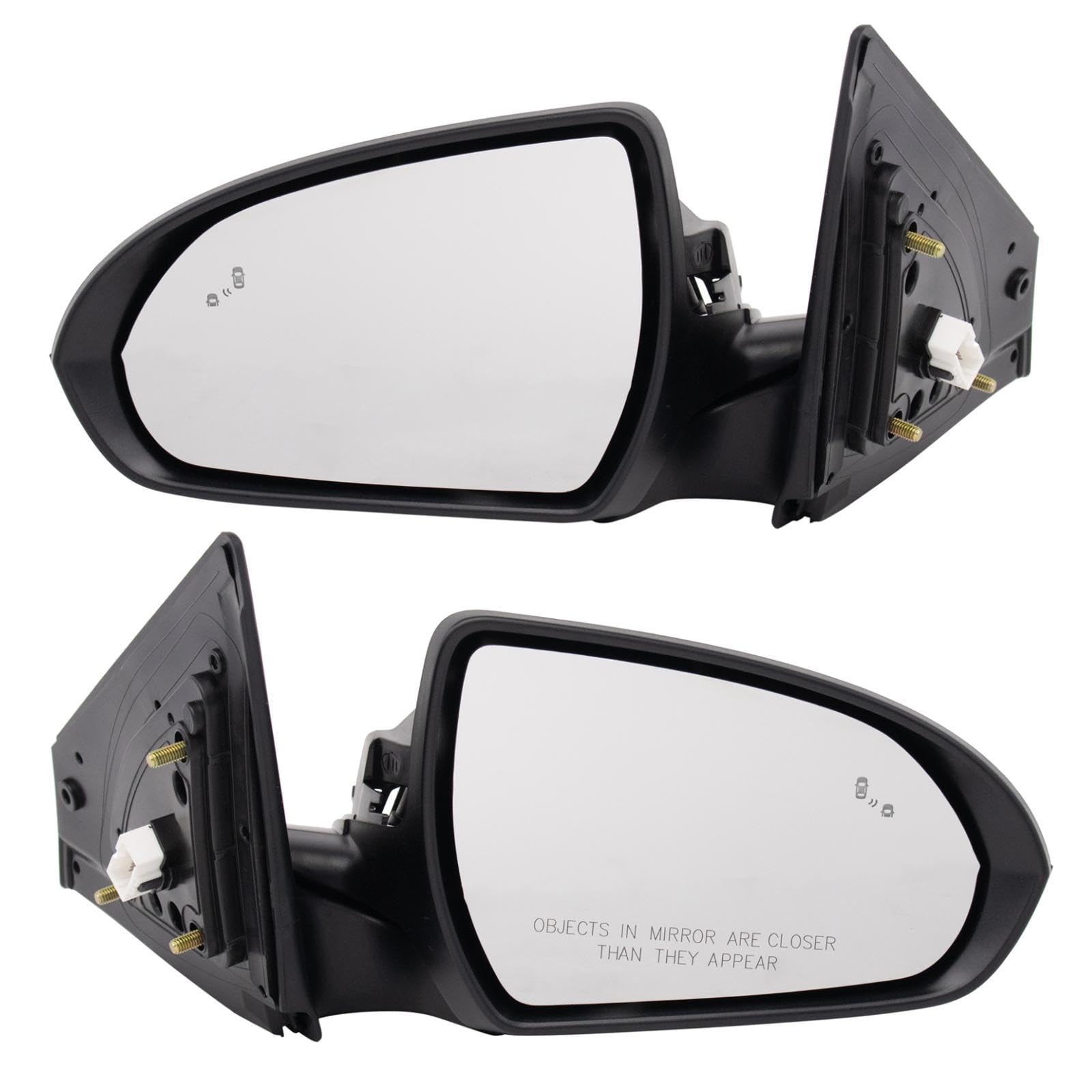 Set De Espejos Trq Sin Carcasa Intermitente Hyundai Elantra - Venta Internacional. $5,807