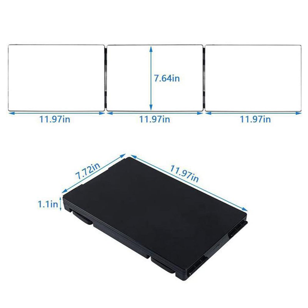 Foto 4 pulgar | Espejo Portátil De Peluquería Genérica Ligero Con Led - Venta Internacional.