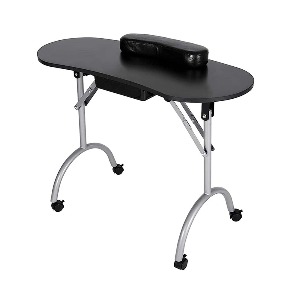 Foto 5 pulgar | Mesa Portátil VANLIG BAKU color Negro para Aplicación de Uñas