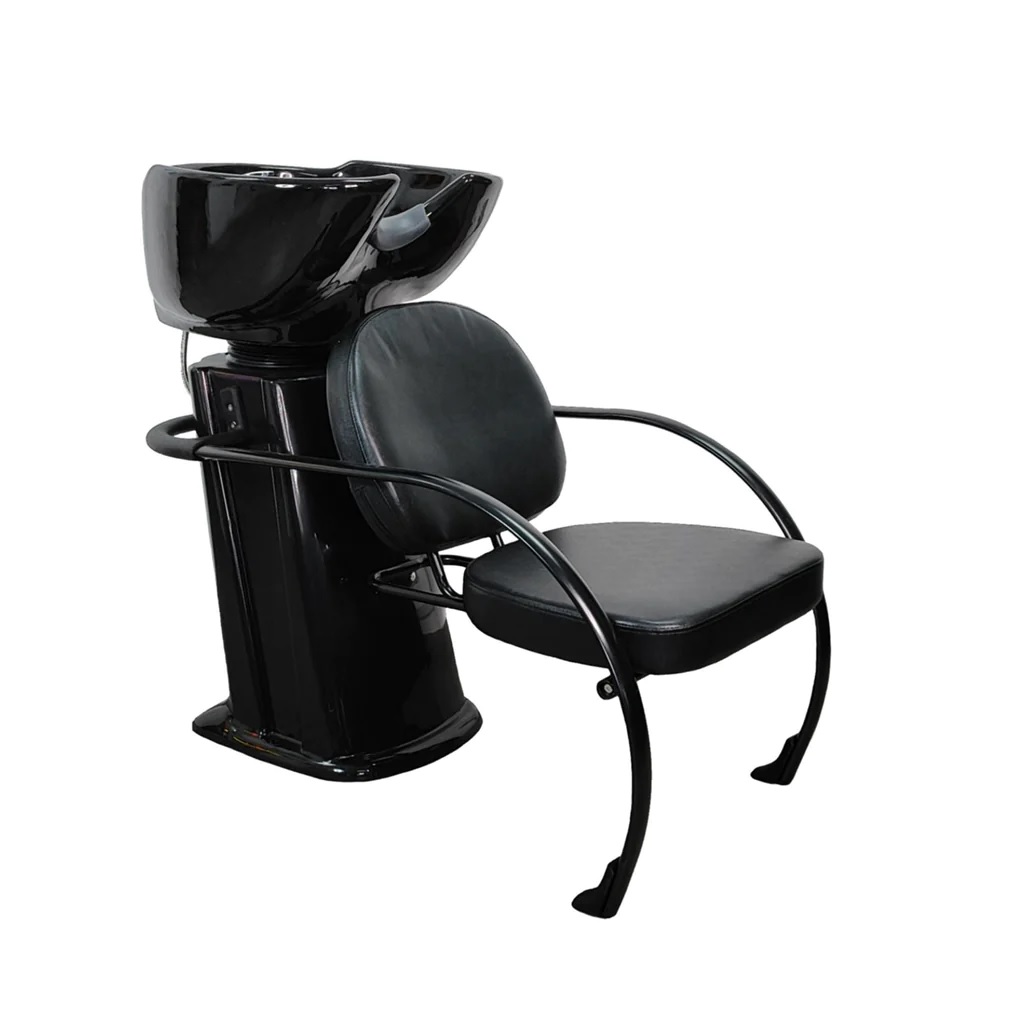 Foto 1 | Lavacabezas Barberia Estetica Tarja Ceramica Negro C22 Letmex