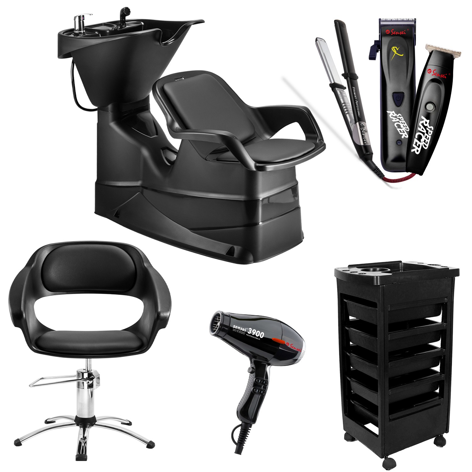 Foto 1 | Combo Estética Salón de Belleza Lavacabezas y Herramientas Letmex