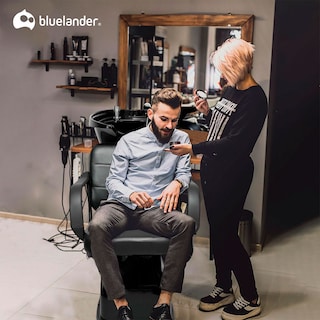 Foto 4 | Lavacabezas Para Estética Bluelander Negro Ajustable Capacidad De 300 Kg