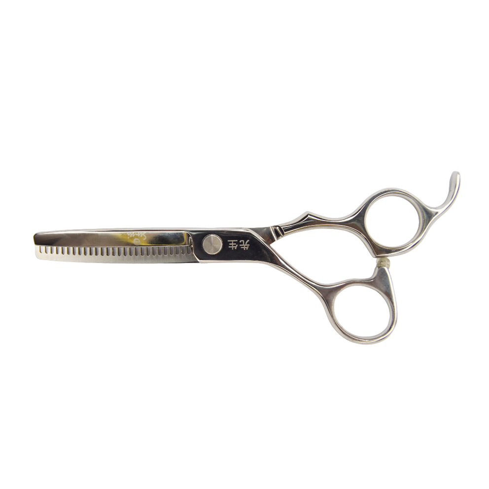 Foto 4 pulgar | Tijera Profesional De Zurdos Para Entresacar Sk21lt Sensei 5.5''