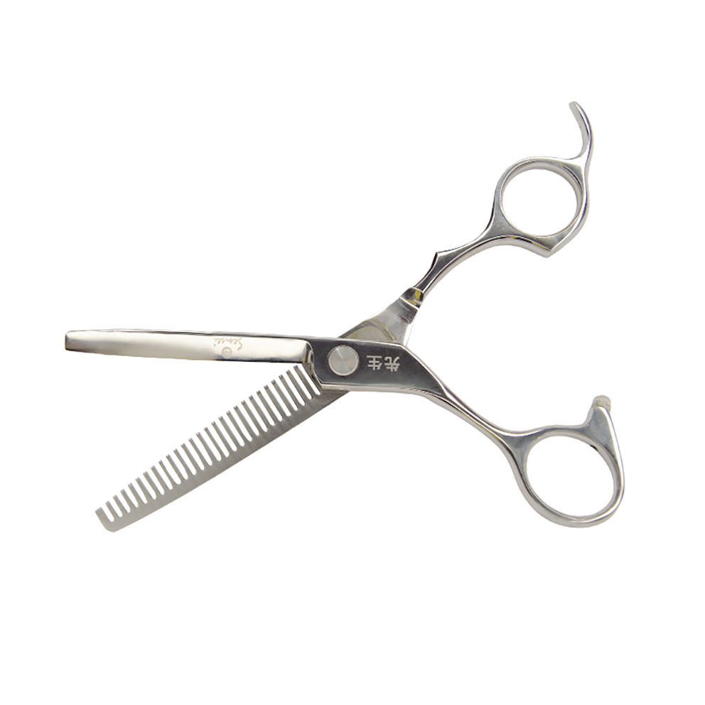 Foto 5 pulgar | Tijera Profesional De Zurdos Para Entresacar Sk21lt Sensei 5.5''