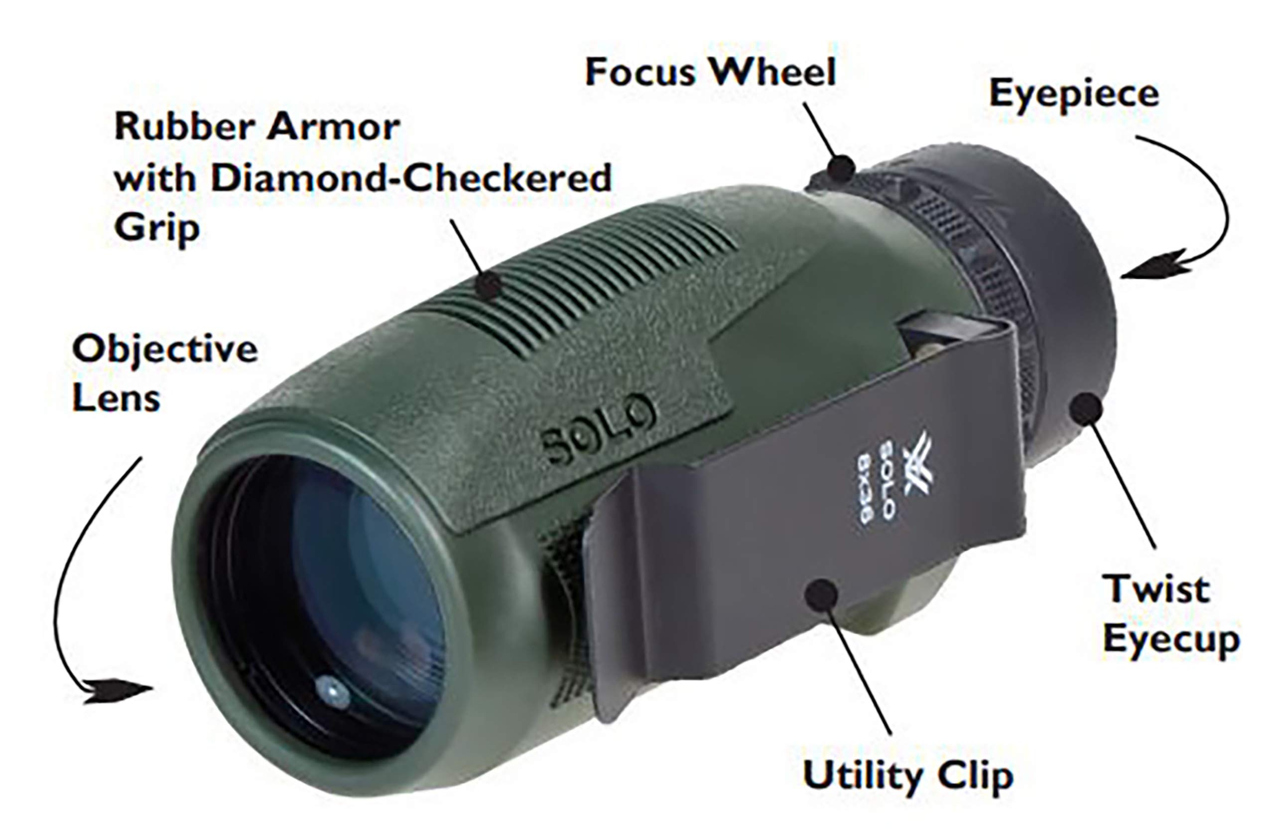 Foto 6 pulgar | Monocular Vortex Optics Solo 8x36 - Resistente Al Agua - Garantía - Venta Internacional.