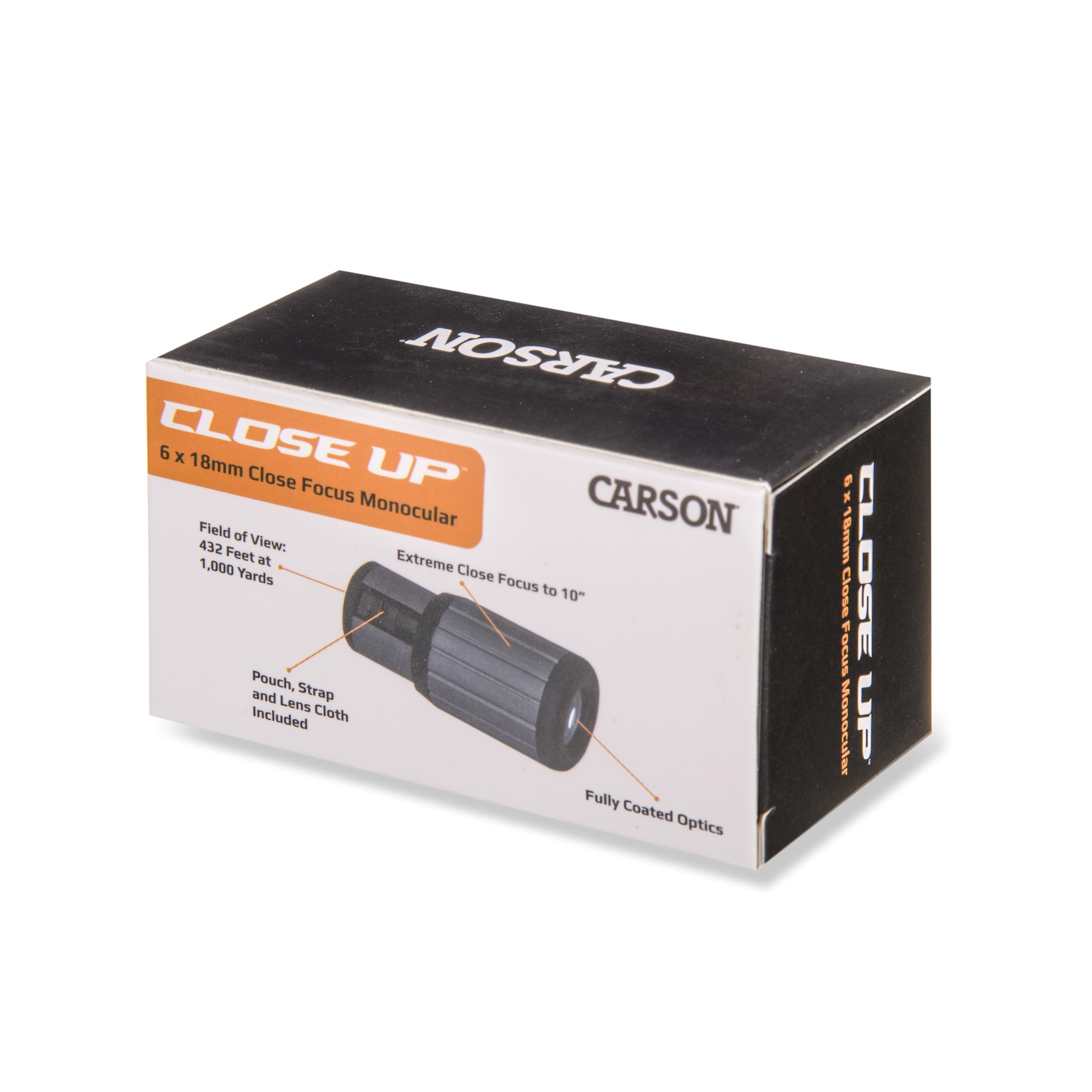 Foto 6 pulgar | Monocular Carson Closeup Cf-618 De 6 X 18 Mm Con Enfoque Cerrado - Venta Internacional.