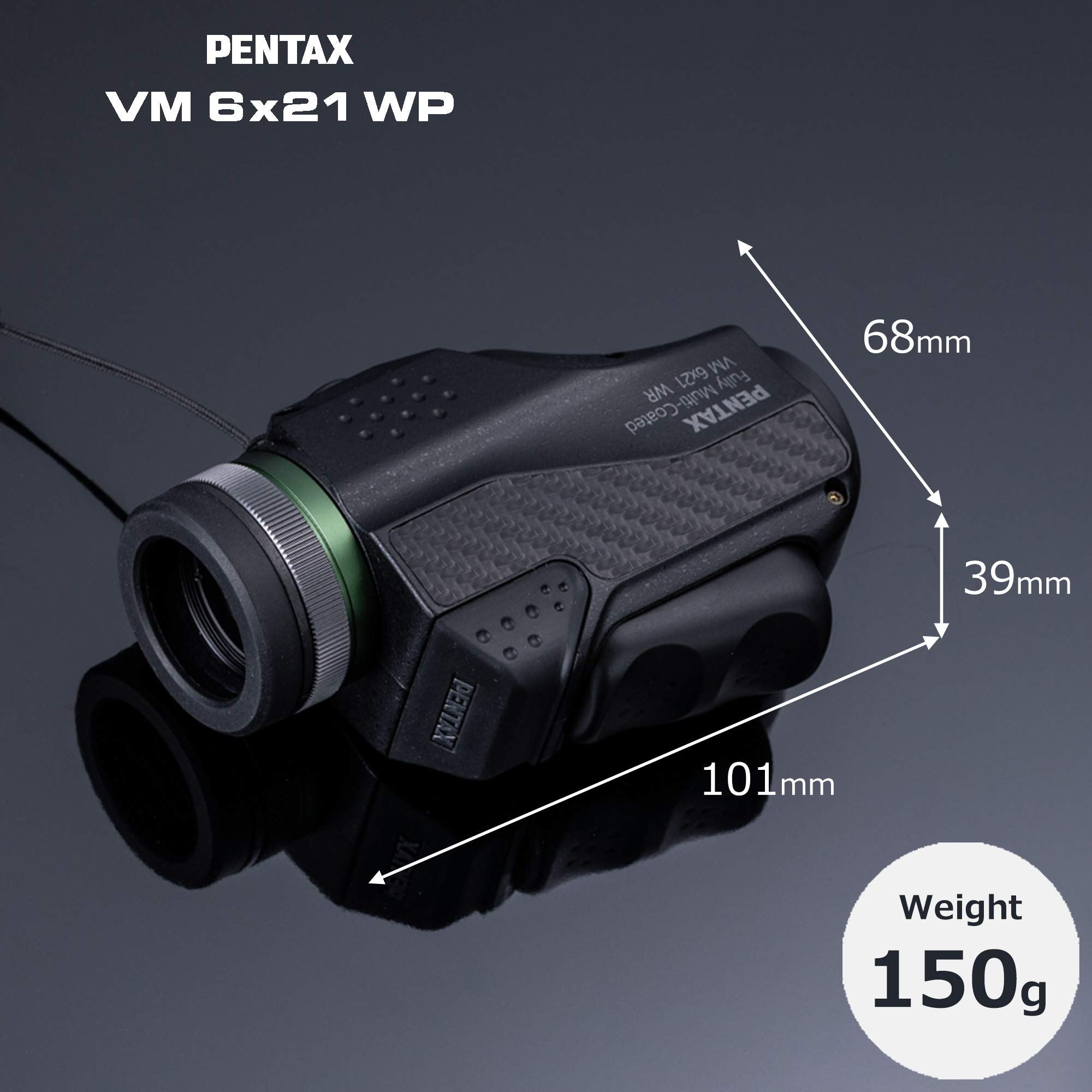 Foto 4 pulgar | Monocular Pentax Vm 6x21 Wp Resistente Al Agua Con Adaptador Para Smartphone - Venta Internacional.