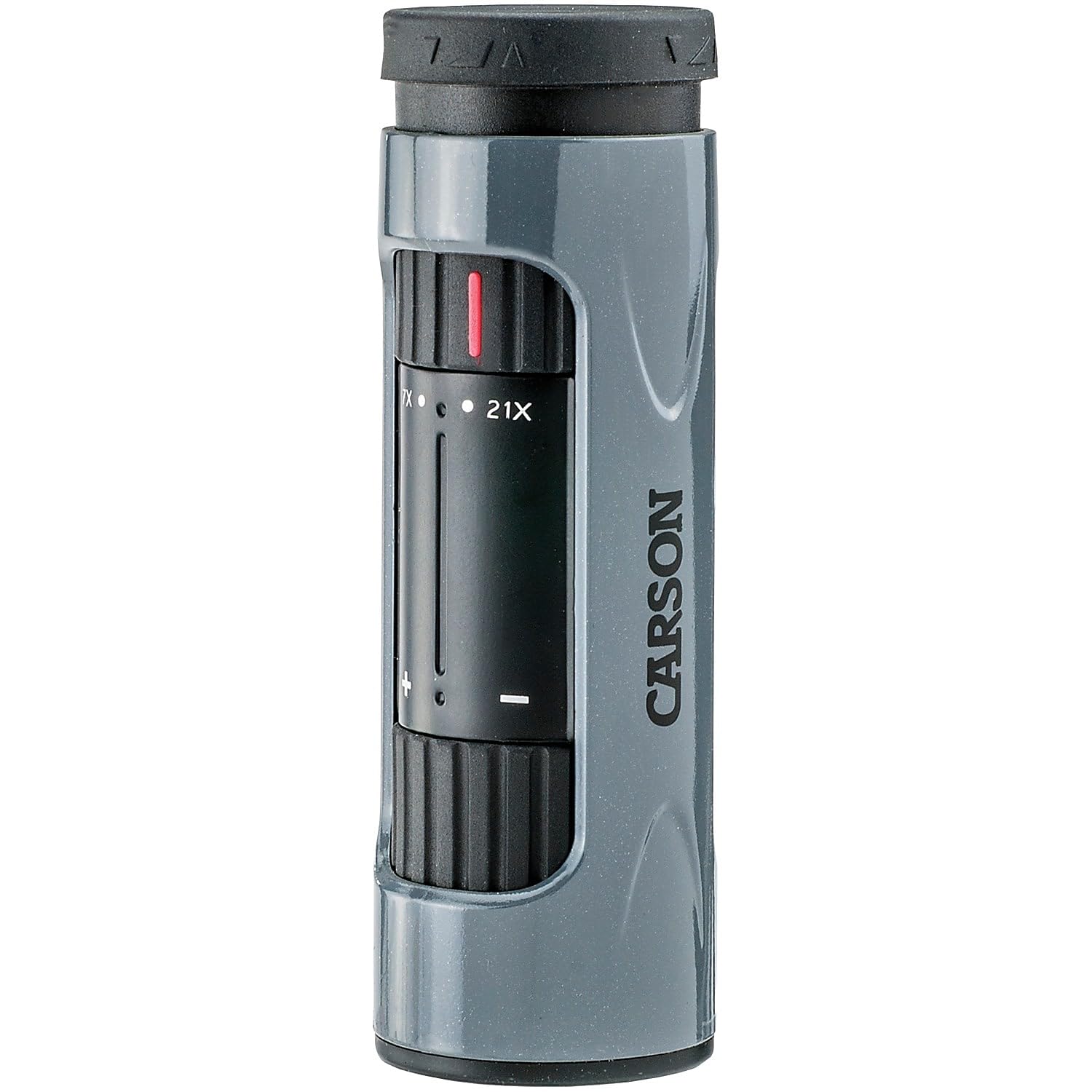 Monocular Carson Monozoom 7-21 X 21 Mm Con Zoom (zm-721), Color Gris - Venta Internacional.