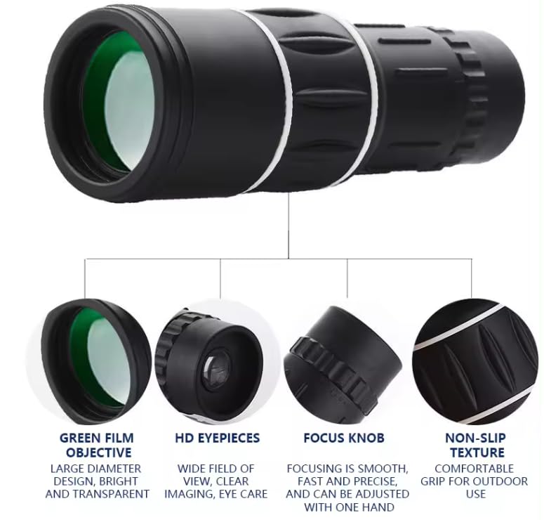 Foto 3 pulgar | Monocular Compacto Para Actividades Al Aire Libre Con Aumento De 4,5 Veces - Venta Internacional.