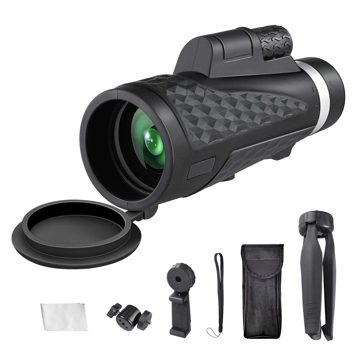 Foto 1 | Telescopio Monocular Micota 80x100 De Alta Potencia Con Adaptador - Venta Internacional.