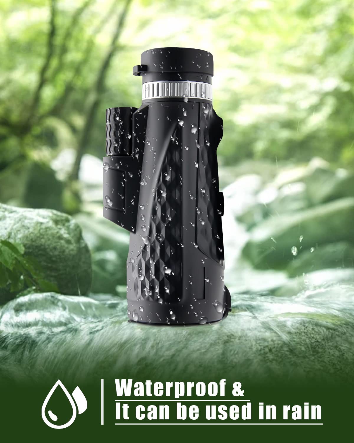 Foto 5 pulgar | Telescopio Monocular Micota 80x100 De Alta Potencia Con Adaptador - Venta Internacional.