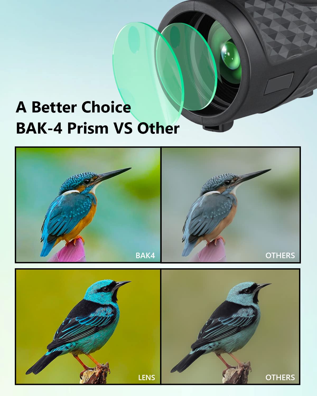 Foto 5 | Telescopio Monocular Micota 80x100 De Alta Potencia Con Adaptador - Venta Internacional.