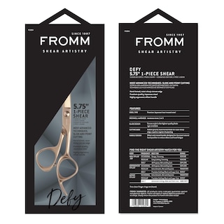 Foto 6 | Tijeras De Corte De Pelo Fromm Professional Defy, 5.75 Pulgadas, Doradas - Venta Internacional.