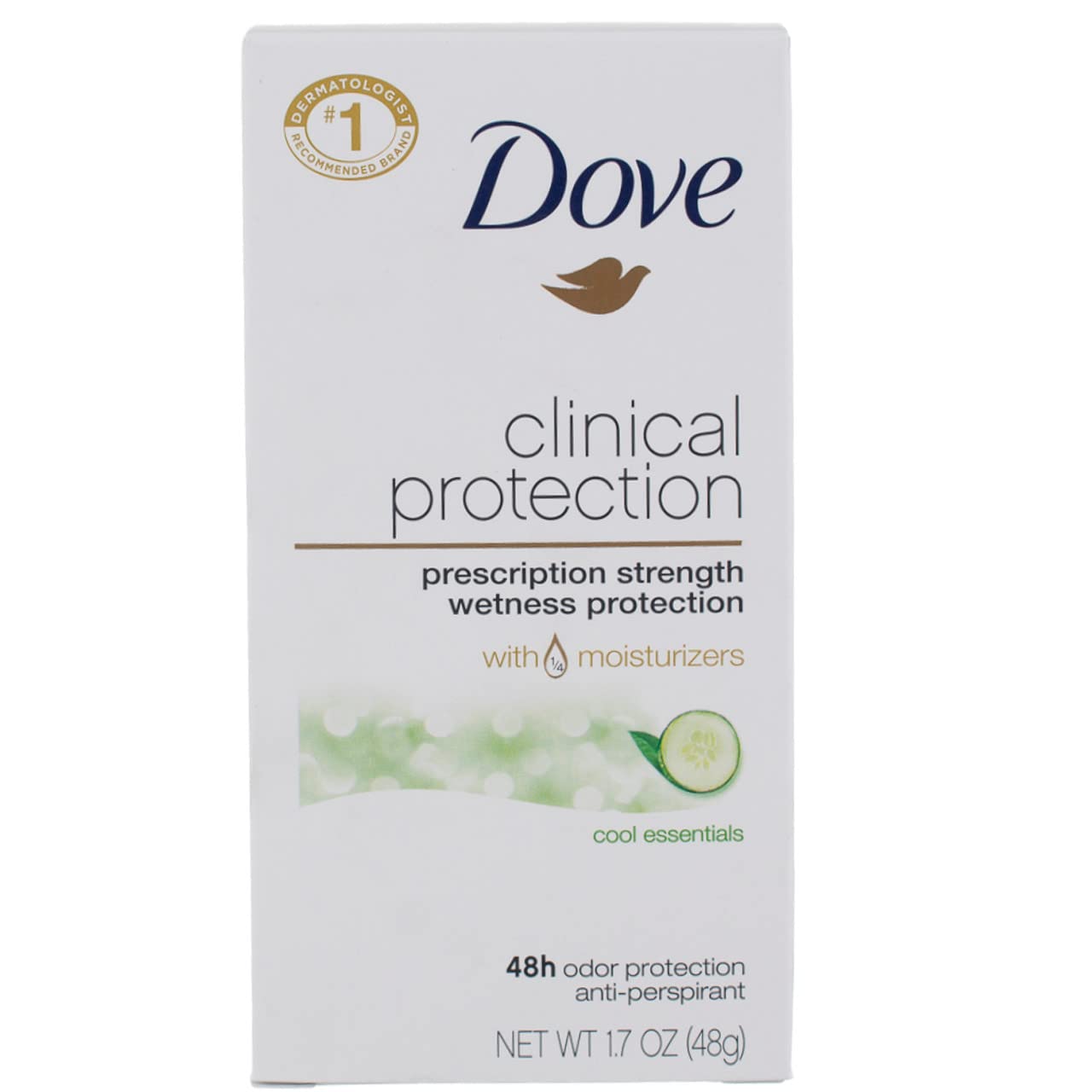 Foto 2 pulgar | Desodorante Dove Clinical Protection Cool Essentials De 50 Ml, Paquete De 3 - Venta Internacional.